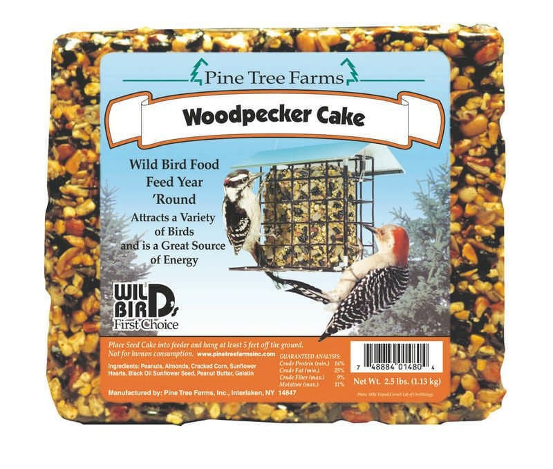 Pine Tree Farms Woodpecker Seed Cake 2.5lb