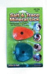 Salt And Trace Mineral Lick 2 Piecess Assorted