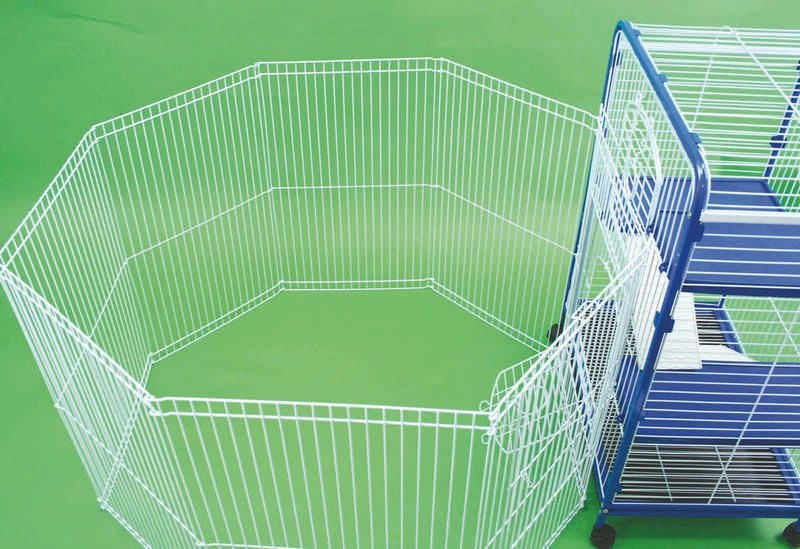 Clean Living Small Animal Playpen 43x29 White