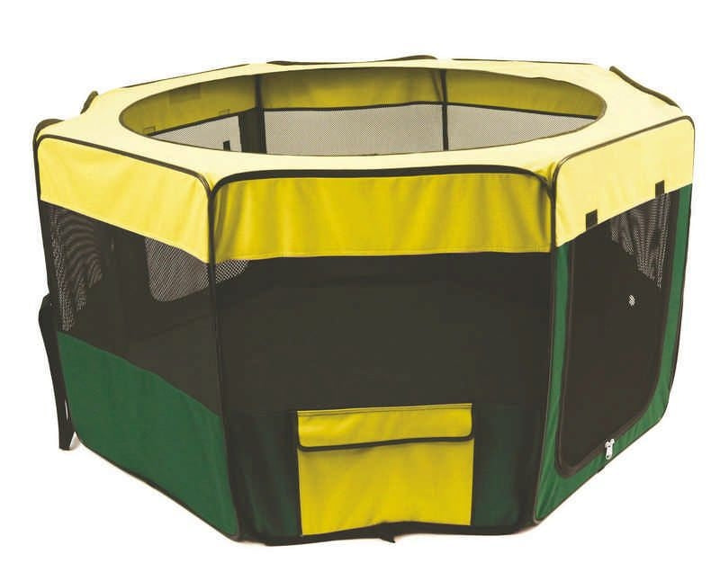 Deluxe Pop Up Pet Playpen LG Blue