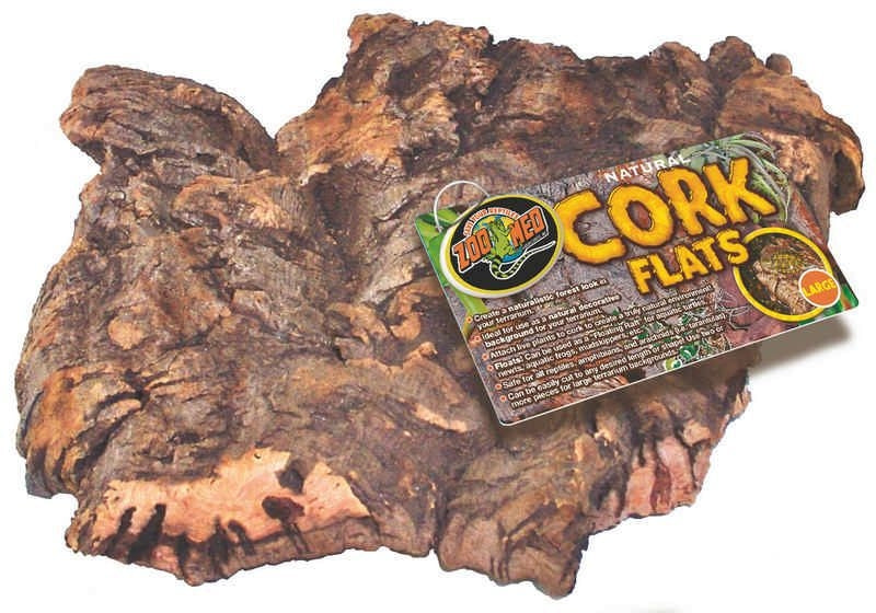Cork Bark Flat For Terrariums Large Natural