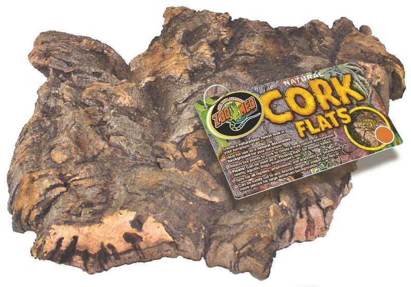 Cork Bark Flat For Terrariums Large Natural