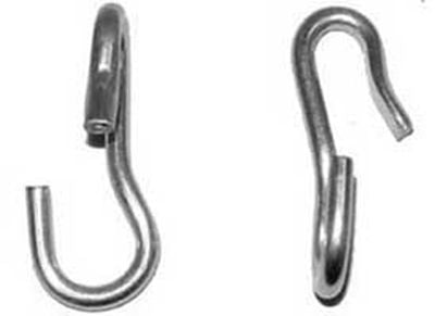Metalab Curb Chain Hooks Nickel Plated