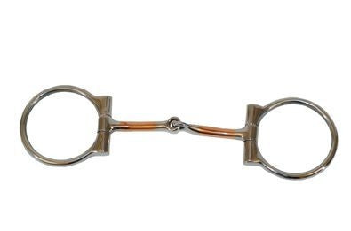Western Sweet Iron D-Ring Snaffle Bit