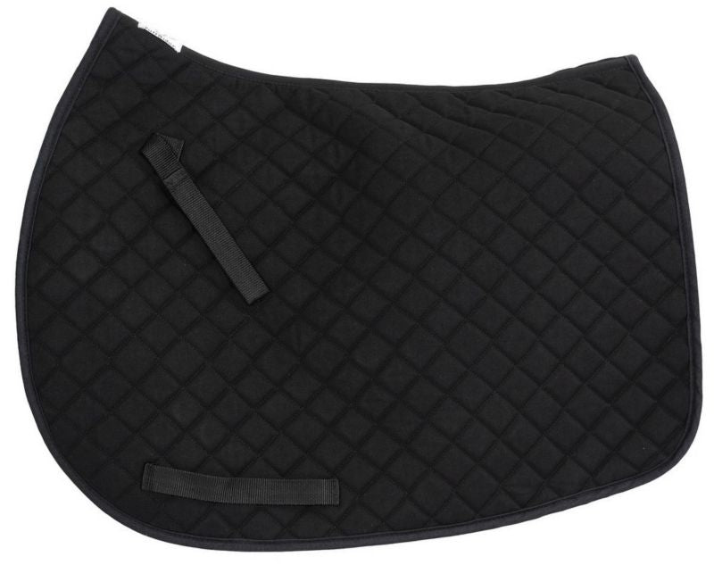 Tuffrider Basic Pony Saddle PadBk/Wh