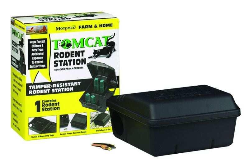 Tomcat Rodent Station Black