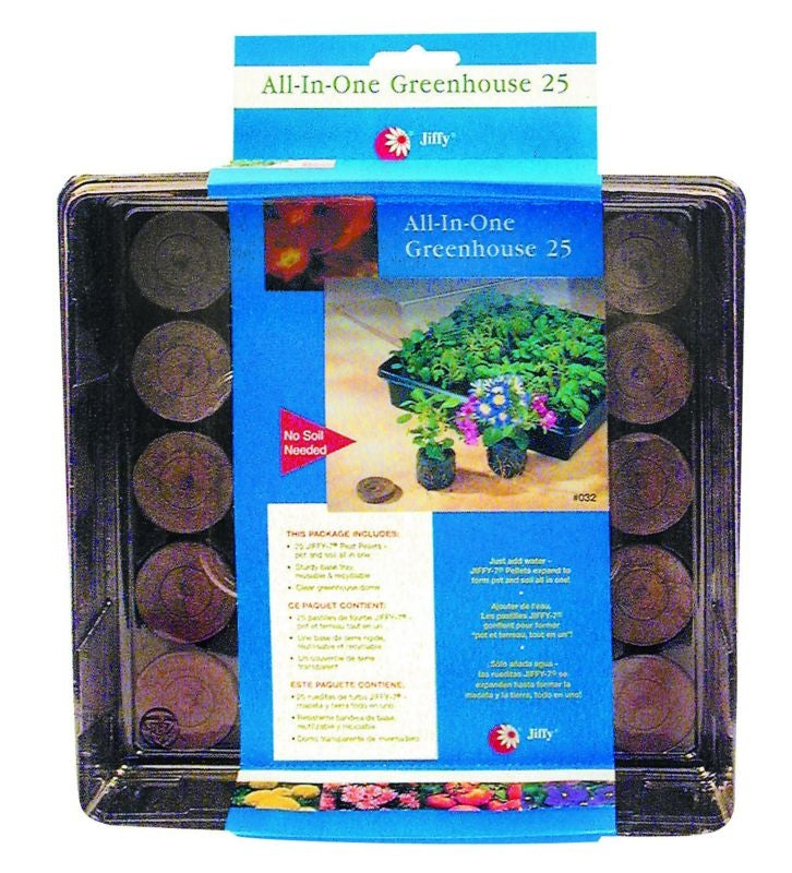 Jiffy All-In-One Greenhouse 11 x 11