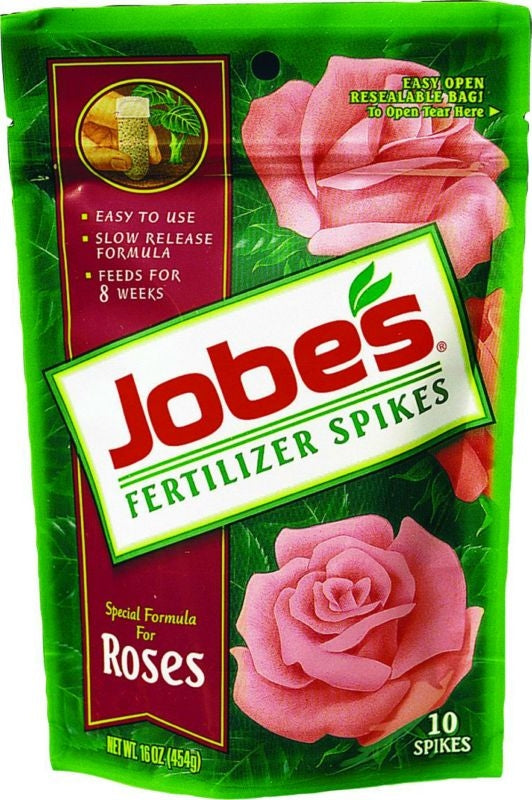 Jobes Organics Rose Fertilizer Spikes 18 oz.