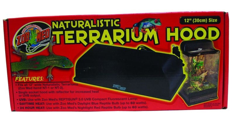 Zoo Med Reptisun Fluorescent Hood 12in