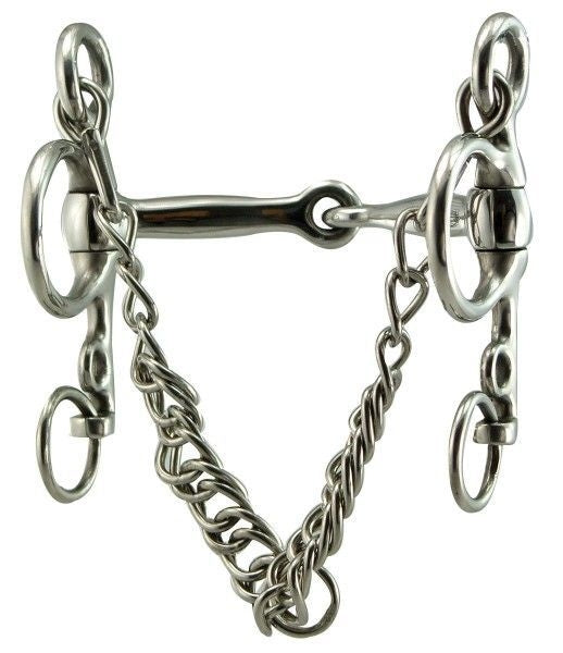 Coronet Tom Thumb Pelham Jointed Mouth Bit 5.25