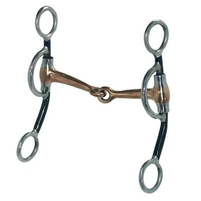Training Short Shank with Copper Snaffle Bit 5