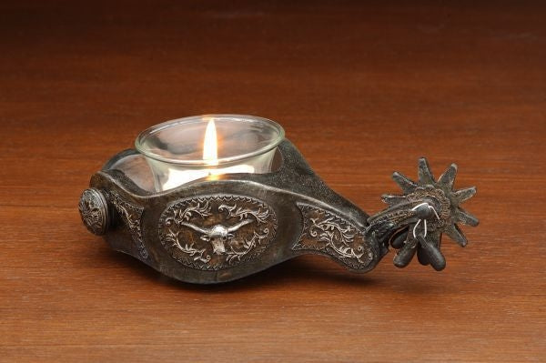 Western Spur Votive Holder