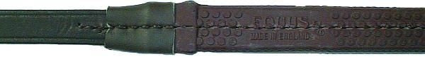 Nunn Finer Pony Rubber Reins 1/2 x 24 Havana