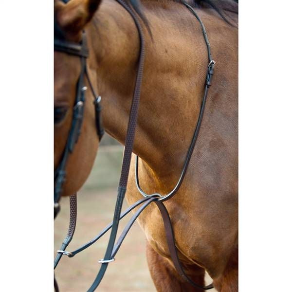 Nunn Finer Running Martingale Cob Black/Brass
