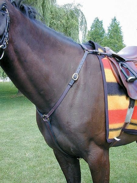 Nunn Finer Hunting Breastplate Cob Blk/Brass