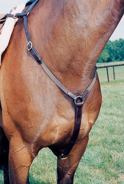 Nunn Finer Hunting Breastplate Elastic Cob Blk/Brs