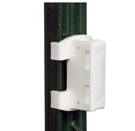 Insuloc T-Post/Rod Back 25 Pack White