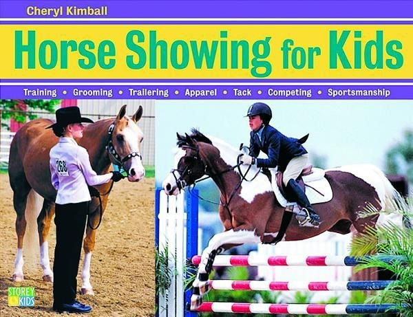 Horse Showing For Kids BookBk/Wh