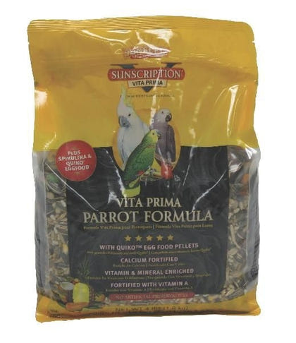 Sun Seed Vita Prima Parrot Bird Food 4lb