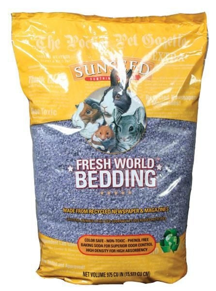 Sunseed Fresh World Bedding 975 Cubic Inch Purple