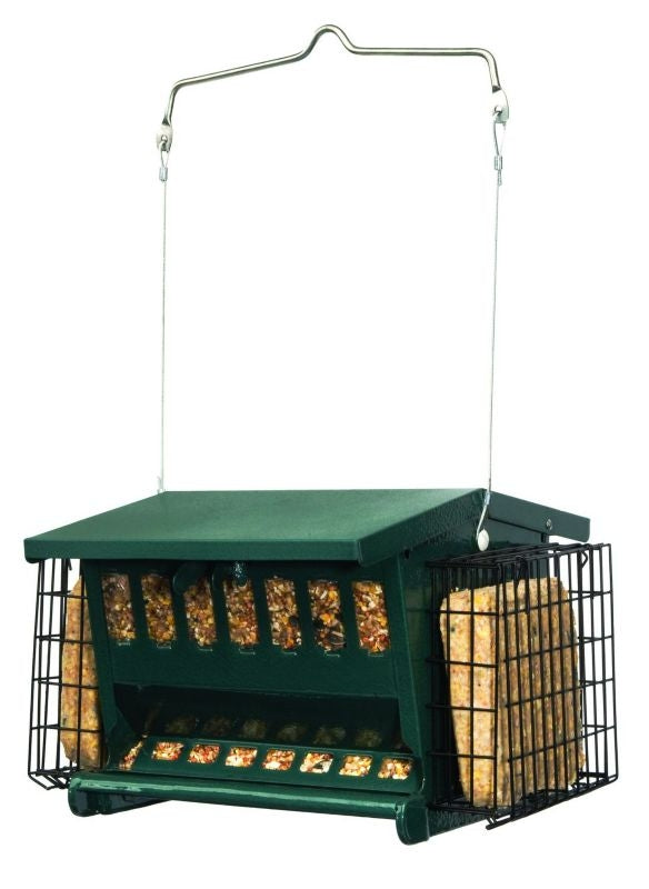 Heritage Farms Mini Seeds N More Metal Hopr Feeder