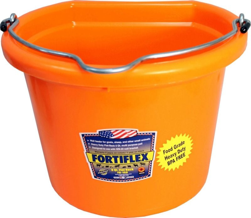 Fb-108 Flatback Bucket 8qt Sky Blue