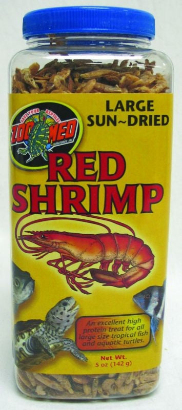 Zoo Med Jumbo Sun Dried Red Shrimp