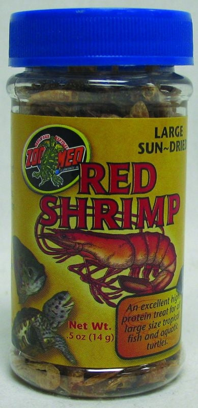 Zoo Med Jumbo Sun Dried Red Shrimp