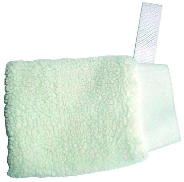 Perrifts Fleece Grooming Mitt White