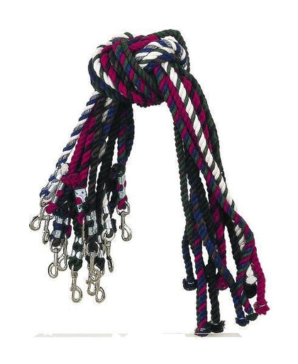 Perris Cotton Multi-Colored Leads 6ft Brn