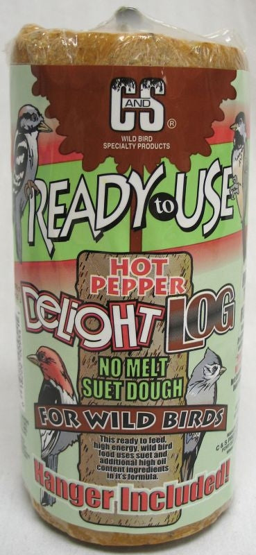 Cands RTU Hot Pepper Delight Suet Log 2lb