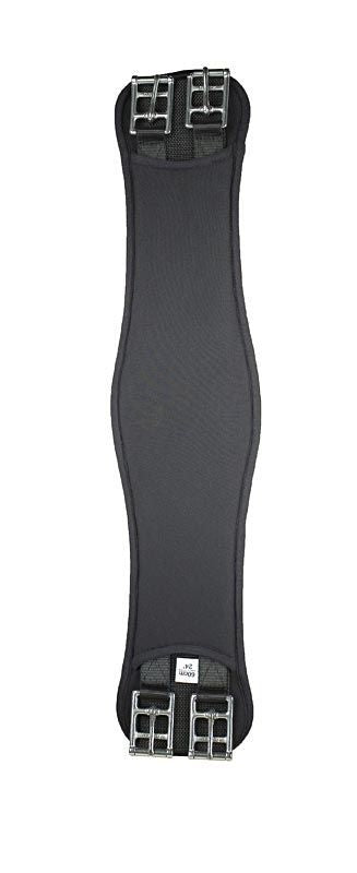 HorZe Neoprene Dressage Girth 20 Black