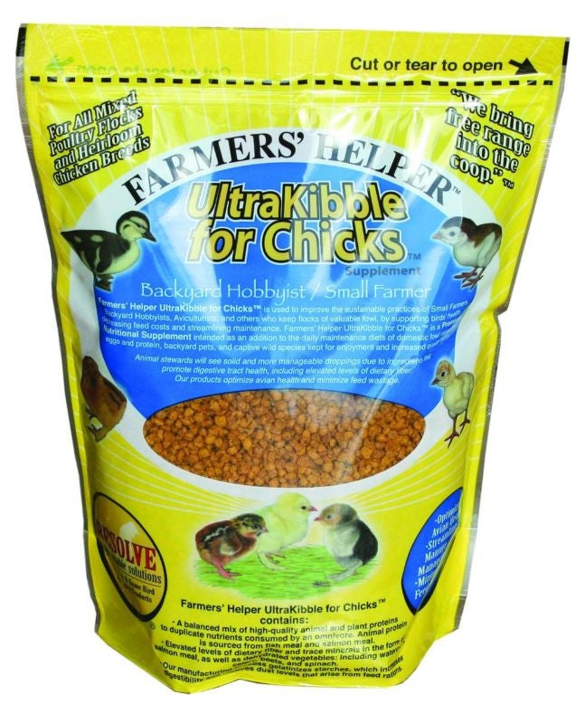 Farmers Helper Ultra Kibble For Chicks 36oz