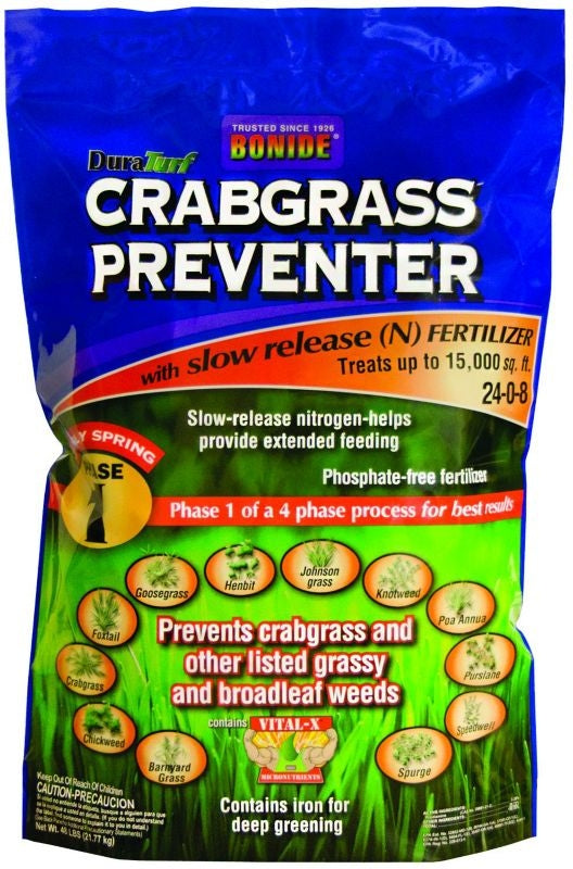 Crabgrass Preventer with Fertilizer 5000 Sq. Feet