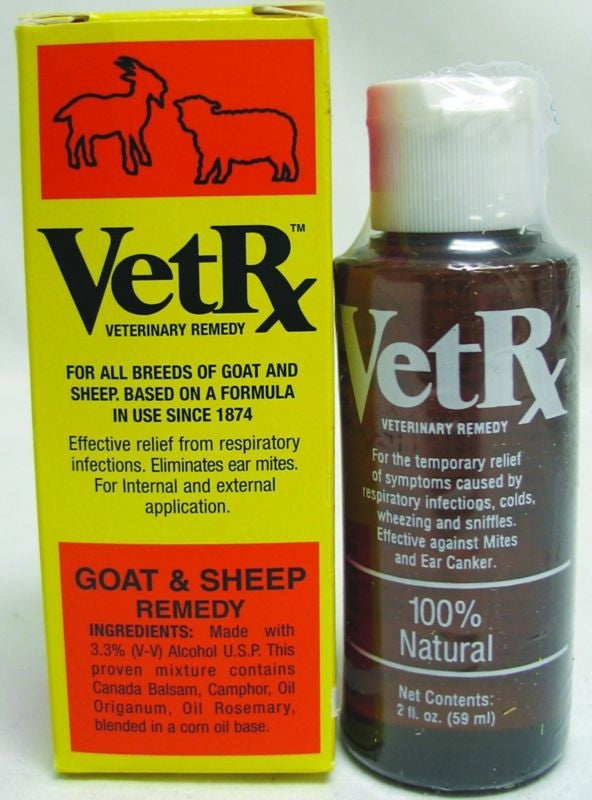 Vetrx Goat And Sheep Remedy 2oz