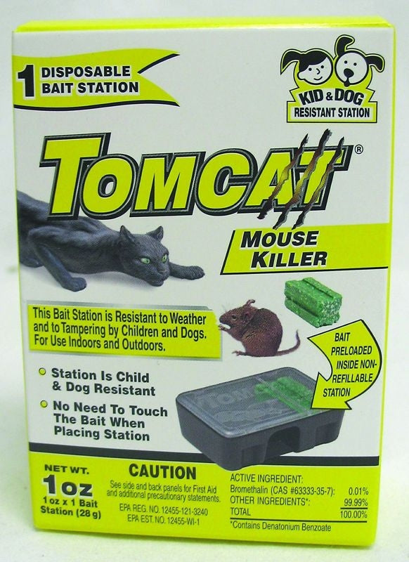 Tomcat Disposable Mouse Killer 1 Pack