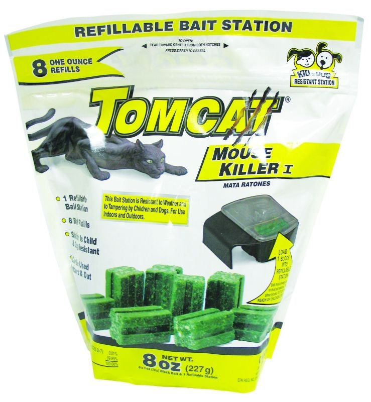 Tomcat Refillable Mouse Killer 8oz