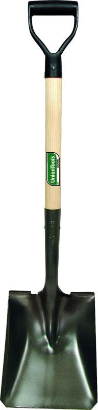 Union Tools Square Point Shovel with Poly D Grip 40in