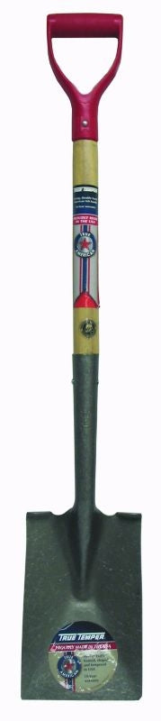 True Temper True American Wood Garden Spade 30in