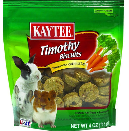 Kaytee Timothy Hay Baked Animal Treat 4oz Grn