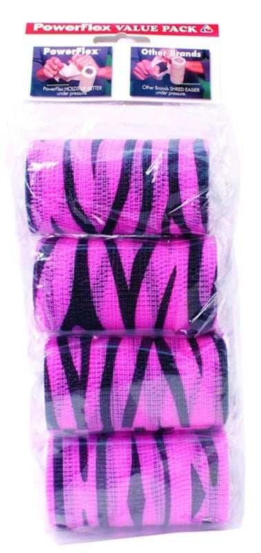Powerflex Value Pack Pink Zebra 5In Pink Zebra