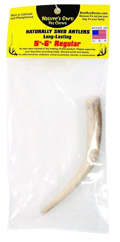 Natures Own Pet Chews Reg Natly Shed Antler 5-6
