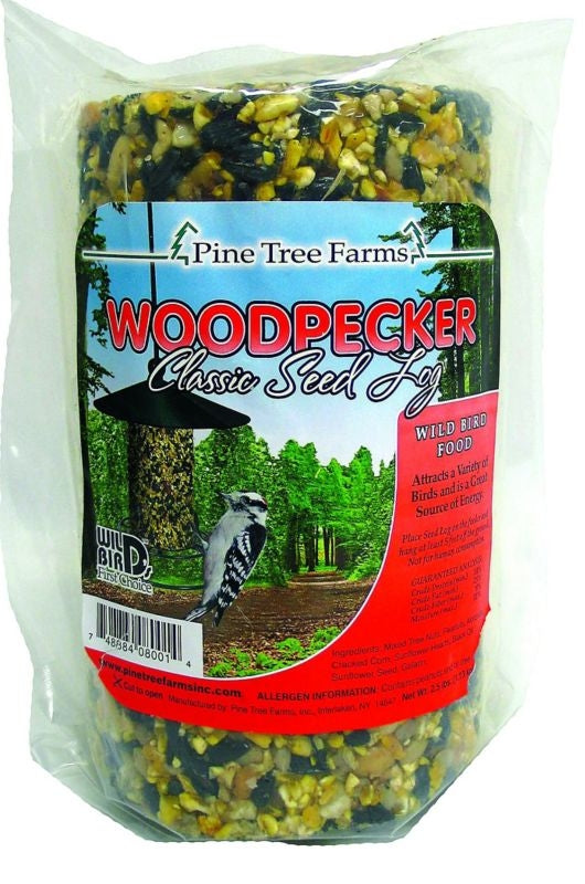 Pine Tree Farms Woodpecker Classic Seed Log 40oz