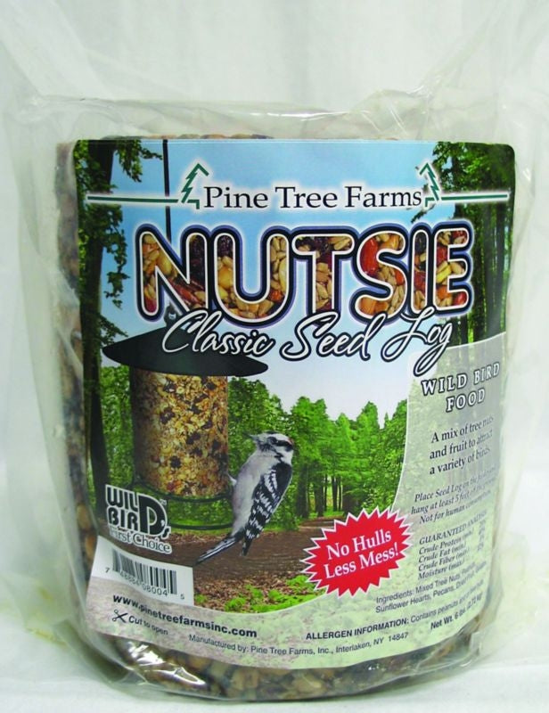 Pine Tree Nutsie Classic Seed Log