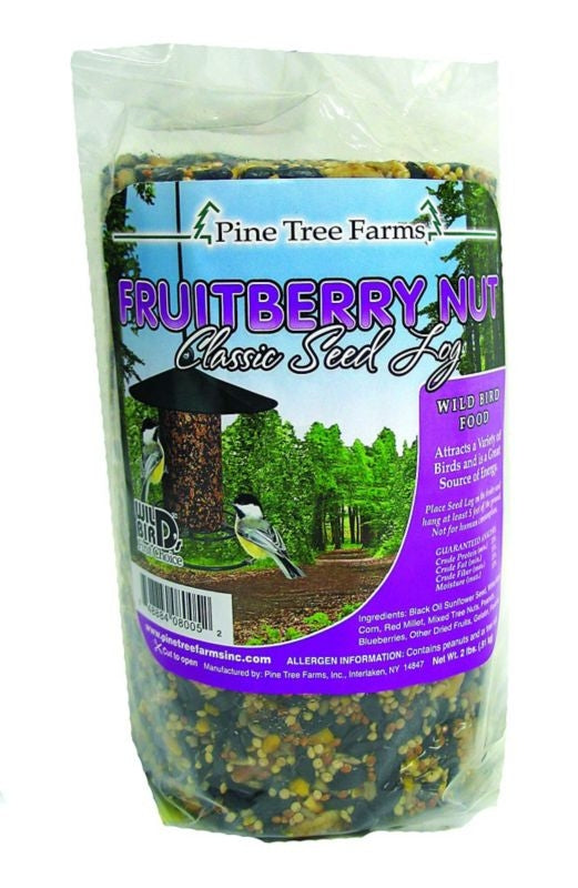 Pine Tree Fruit-Berry-Nut Classic Seed Log 28oz