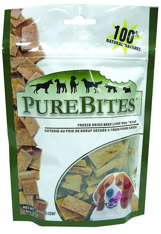 Purebites Dog Treats - Beef Liver 2oz Beef Liver
