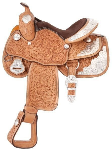 Silver Royal Youth Royal Oak Show Saddle