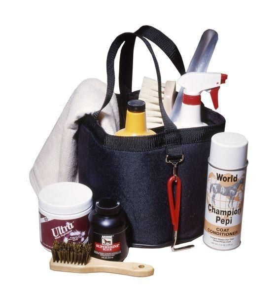 Tough1 Final Touches Grooming Caddy - 6 Pack Brn