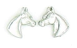 Finishing Touch Arabian Horse Head Earrings