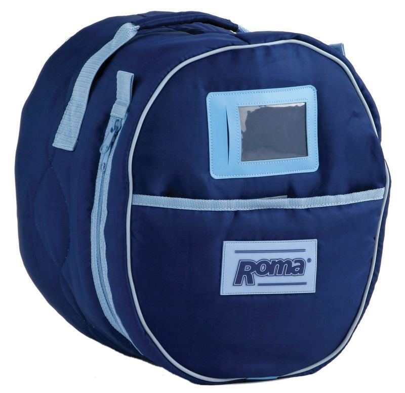Roma Nylon Hat Bag Black Sangria